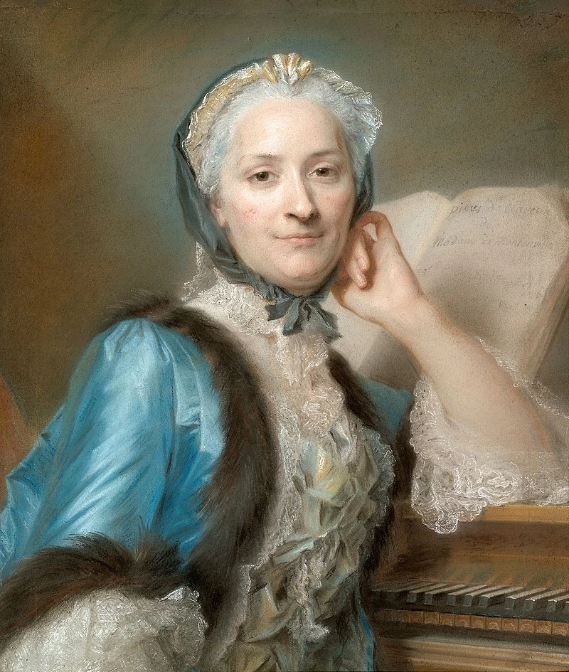 Ritratto di Anne - Jeanne Cassanéa de Mondonville, nata Boucon
